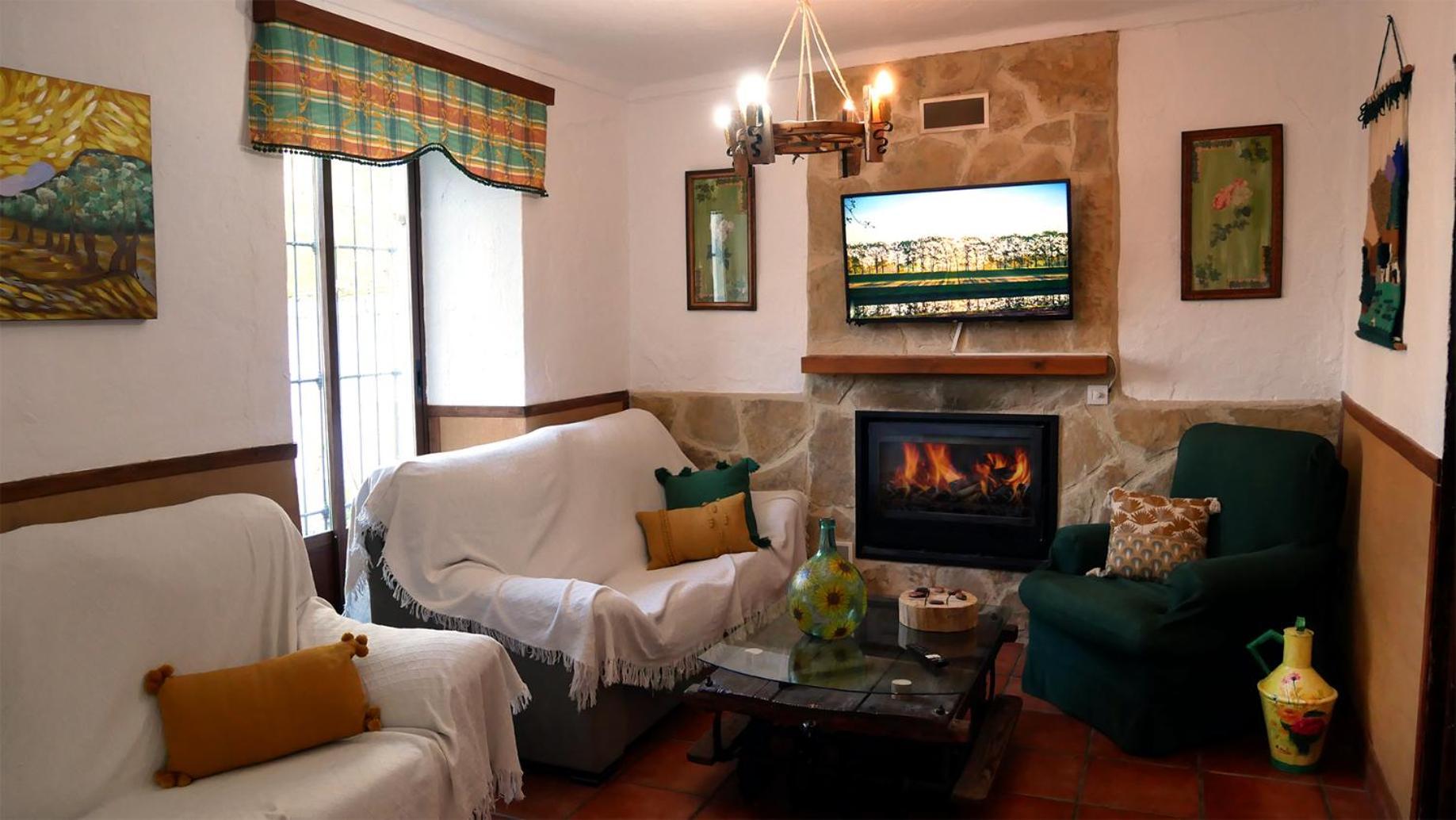 Cortijo La Gineta Guest House Alcala La Real Exterior photo